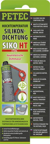 Petec silikondichtung rot - petec,