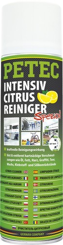 Citrusreiniger entfernt